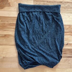lululemon athletica Gray Mini Skirt (or tube top)